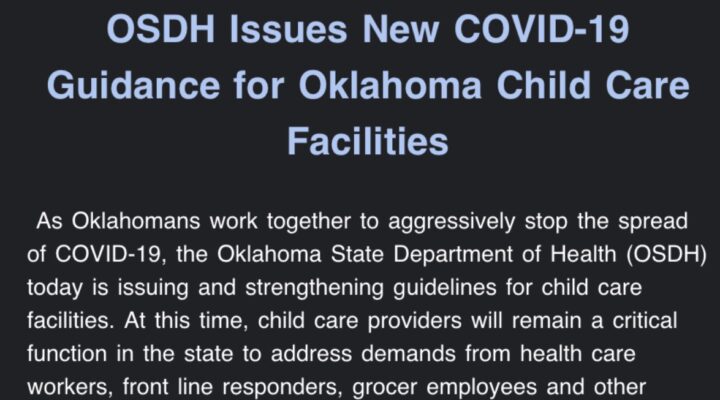Covid Guidelines for Oklahoma City